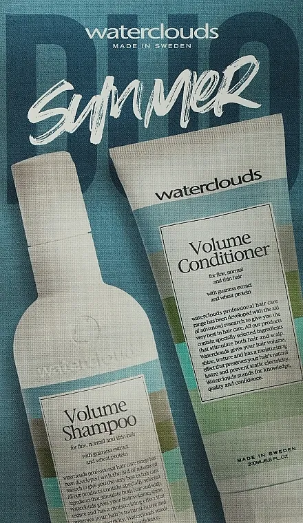 Waterclouds Christmas Volume Care (shm/250ml + h/cond/200ml) Set