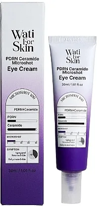 Wati For Skin PDRN Ceramide Microshot Eye Cream Krema protiv starenja za područje oko očiju