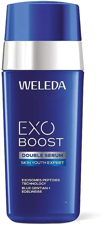 Weleda Exo Boost Double Serum Serum za lice sa plavom gorčicom i alpskom edelvajsom