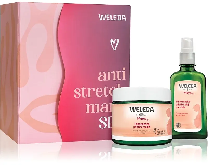Weleda Mama Anti Stretch Marks Set (b/butter/150ml + b/oil/100)