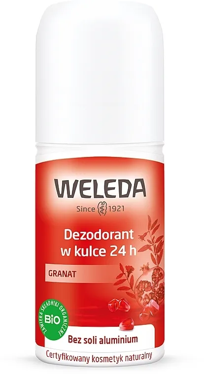 Weleda Pomegranate 24h Deo Roll-On Roll-on dezodorans "Nar"