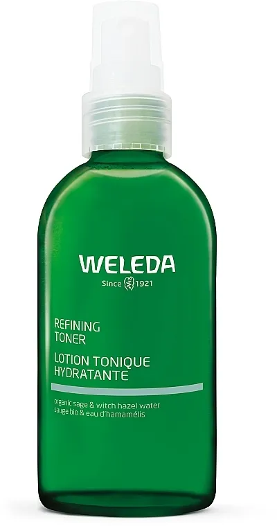 Weleda Refining Toner Hidratantni tonik za normalizaciju pH i sužavanje pora sa organskom hamamelisom za normalnu, kombinovanu i masnu kožu