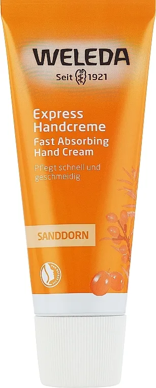 Weleda Sanddorn Handcreme Krema za ruke s pasjim trnom