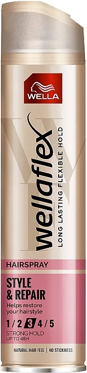 Wella Pro Wellaflex Lak za kosu "Styling and restauration" snažno učvršćivanje