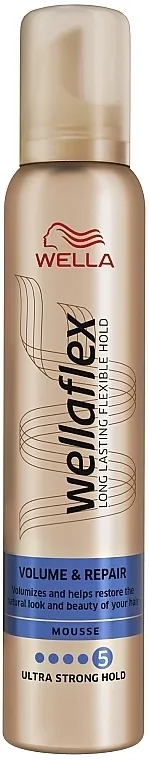 Wella Pro Wellaflex Volume &amp; Repair Mousse za oblikovanje kose s ultra jakim učvršćivanjem "Volume and Recovery"