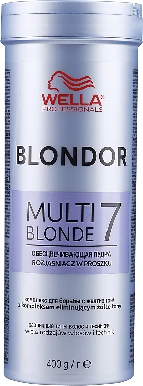 Wella Professionals Blondor Multi Blonde 7 Powder Lightener Puder za posvetljivanje kose
