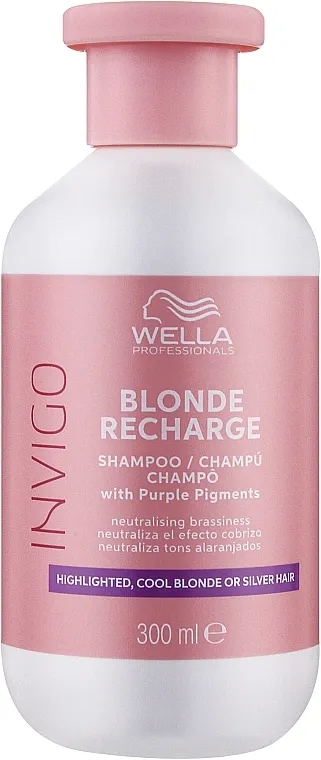 Wella Professionals Invigo Blonde Recharge Color Refreshing Shampoo Šampon protiv žutila