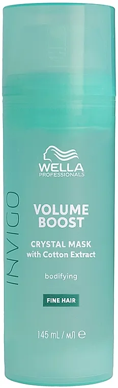 Wella Professionals Invigo Volume Boost Crystal Mask Transparentna maska koja povećava volumen kose