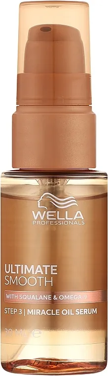 Wella Professionals Ultimate Smooth Miracle Oil Serum Uljni serum za kosu sa skvalanom i omega-9