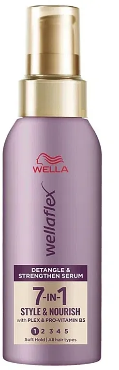 Wella Wellaflex 7In1 Style &amp; Nourish Detangle &amp; Strengthen Serum Razmrsujući i jačajući serum za kosu 7u1