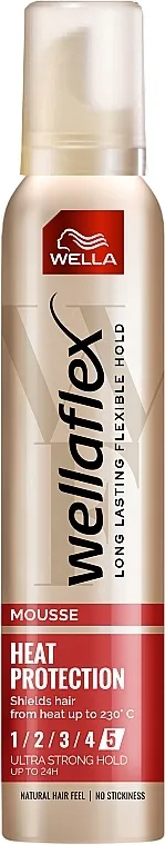 Wella Wellaflex Heat Protection Spray Mousse za oblikovanje