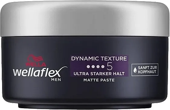 Wella Wellaflex Men Dynamic Texture Matte Paste Mat pasta za oblikovanje kose kod muškaraca