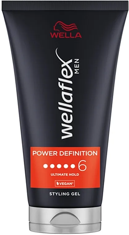 Wella Wellaflex Men Power Definition Ultimate Hold Styling Gel Gel za kosu za optimalno pričvršćivanje