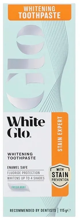 White Glo Stain Expert Whitening Toothpaste Izbeljujuća pasta za zube