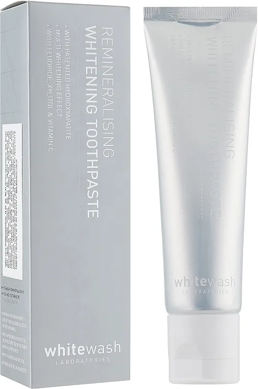 WhiteWash Laboratories Remineralising Whitening Toothpaste Remineralizirajuća pasta za izbjeljivanje zuba
