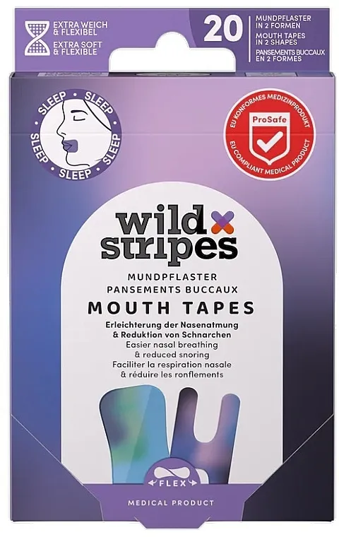 Wild Stripes Mouth Patches Sunset Tufere za lice, 20 kom.
