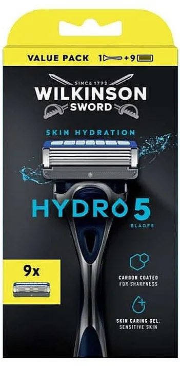 Wilkinson Sword Hydro 5 Skin Hydration Aparat za brijanje sa 9 zamenskih patrona