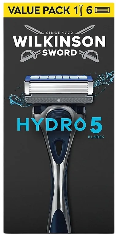 Wilkinson Sword Hydro 5 Skin Hydration Aparat za brijanje sa 6 zamenskih uložaka