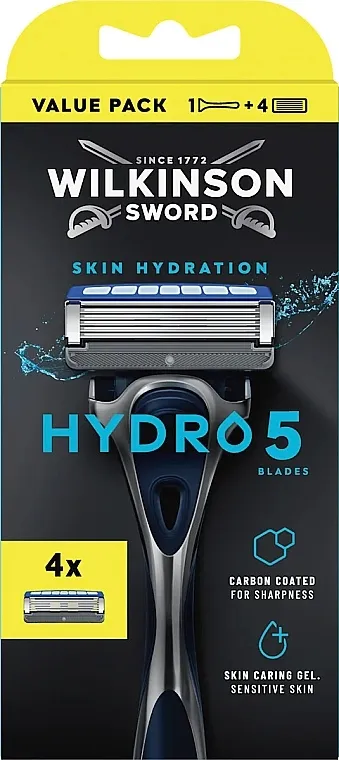 Wilkinson Sword Hydro 5 Skin Hydration Aparat za brijanje sa 4 zamenske patrone