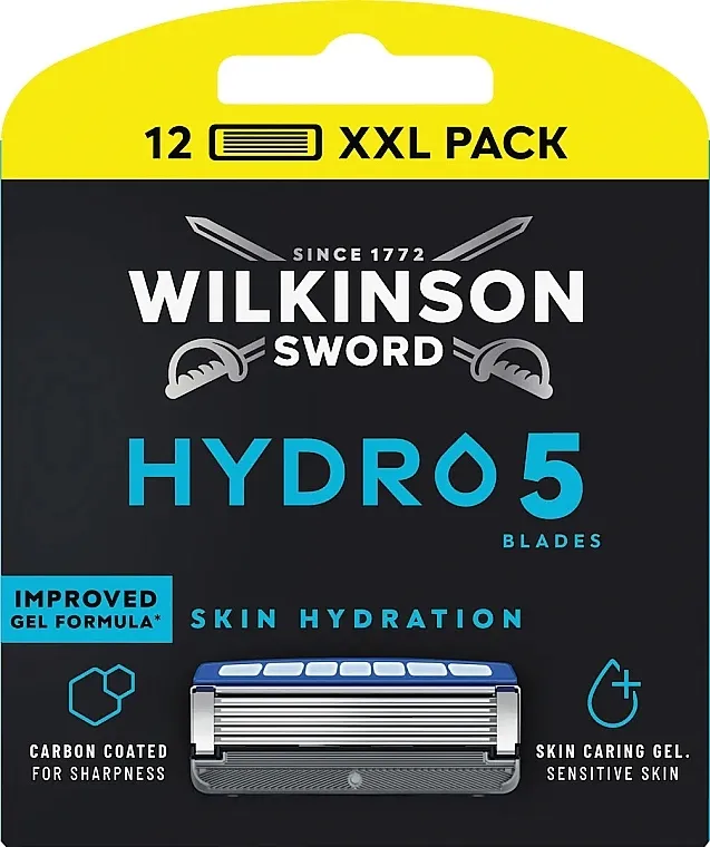 Wilkinson Sword Hydro 5 Skin Hydration Zamenske patrone za brijanje, 12kom