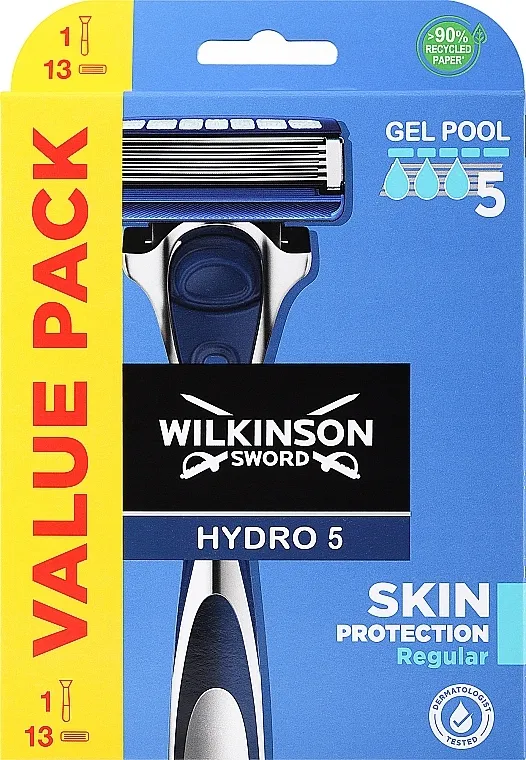 Wilkinson Sword Hydro 5 Skin Protection Regular Brijač sa 13 patrona