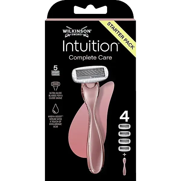 Wilkinson Sword Intuition Complete Care Aparat za brijanje + 4 patrone