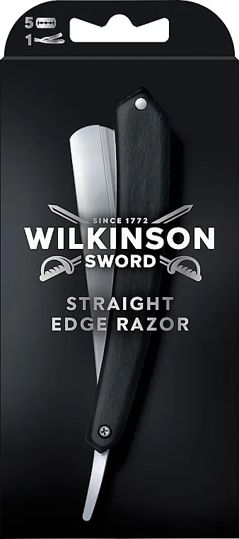 Wilkinson Sword Straight Edge Razor Tradicionalna britva sa 5 rezervnih oštrica