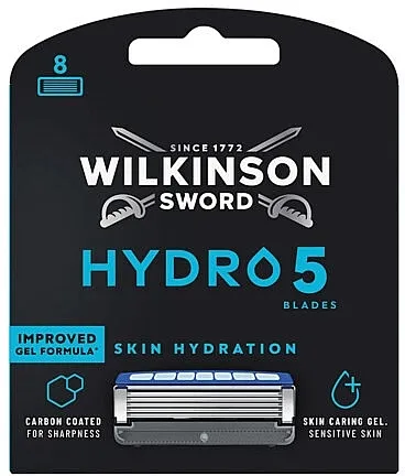 Wilkinson Sword Wilkinson Hydro 5 Blades Zamenske patrone za aparat za brijanje, 8 kom.