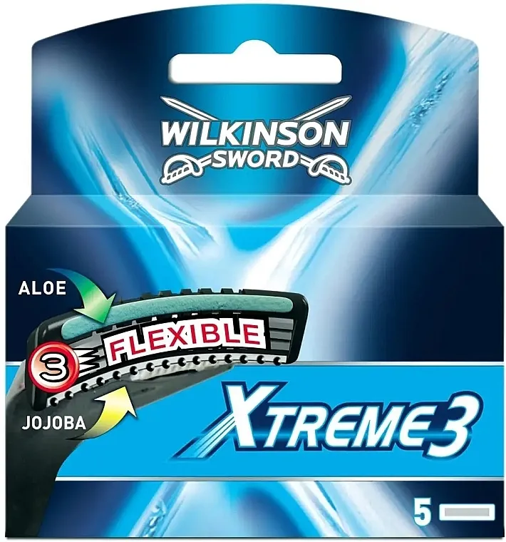 Wilkinson Sword Xtreme 3 Flexible Set zamenskih sečiva Xtreme 3 Flexible, 5 kom.