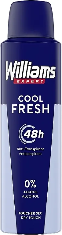 William Expert Cool Fresh Antiperspirant sprej Antiperspirant u spreju Cool Fresh