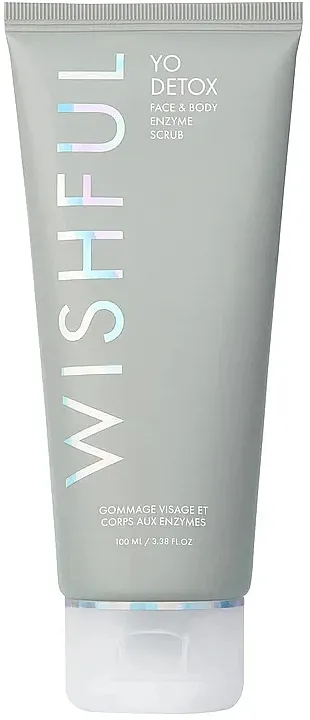 Wishful Yo Detox Face &amp; Body Enzyme Scrub Enzimski piling za lice i telo sa ugljem
