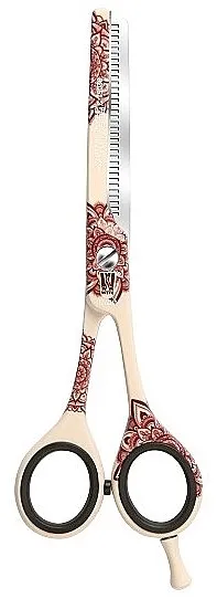 Witte Rose Line Art Romantik Makaze za proređivanje kose 82051-3, 5.25"