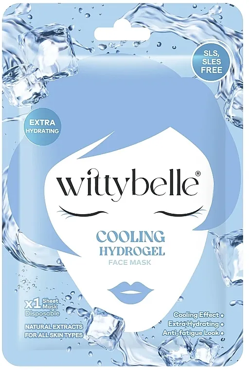 Wittybelle Cooling Hydrogel Face Mask Hladna hidrogel maska za lice
