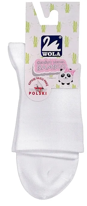 Wola Ženske čarape Bamboo, bela