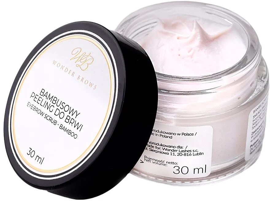 Wonder Lashes Bamboo Eyebrow Scrub Piling za obrve