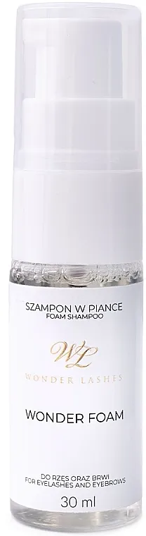 Wonder Lashes Lash &amp; Brow Foam Shampoo Šampon u peni za trepavice i obrve