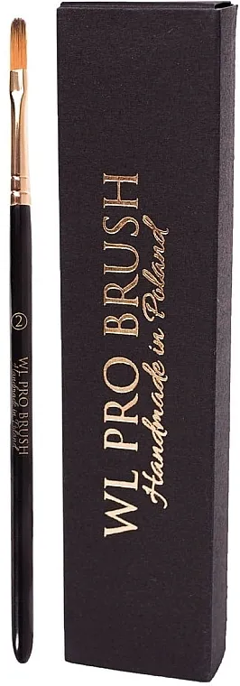 Wonder Lashes WL Pro Brush 2 Thin Eyebrow Četkica za obrve №2 Mačiji jezik