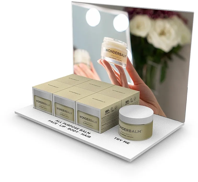 Wonderbalm (b/balm/6x50ml + b/balm/tester/50ml + acc/1pcs) Set
