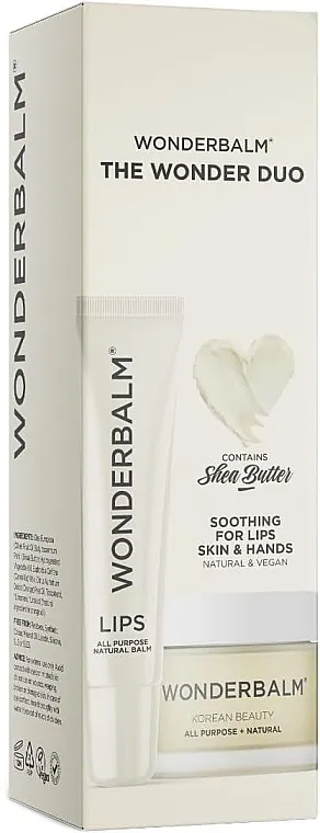 Wonderbalm The Wonder Duo Set (b/balm/20ml + lip/balm/10ml)