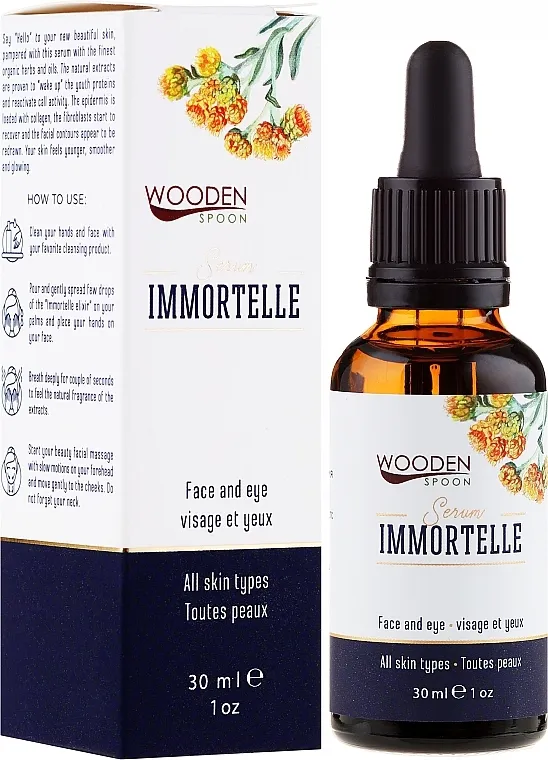 Wooden Spoon Immortelle Anti-Age Elixir Eliksir za pomlađivanje lica