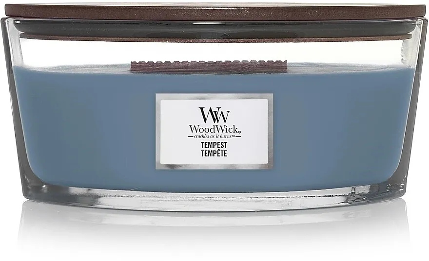 Woodwick Ellipse Candle Tempest Mirisna sveća u čaši