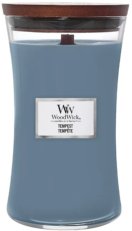 WoodWick Hourglass Candle Tempest Mirisna sveća u čaši