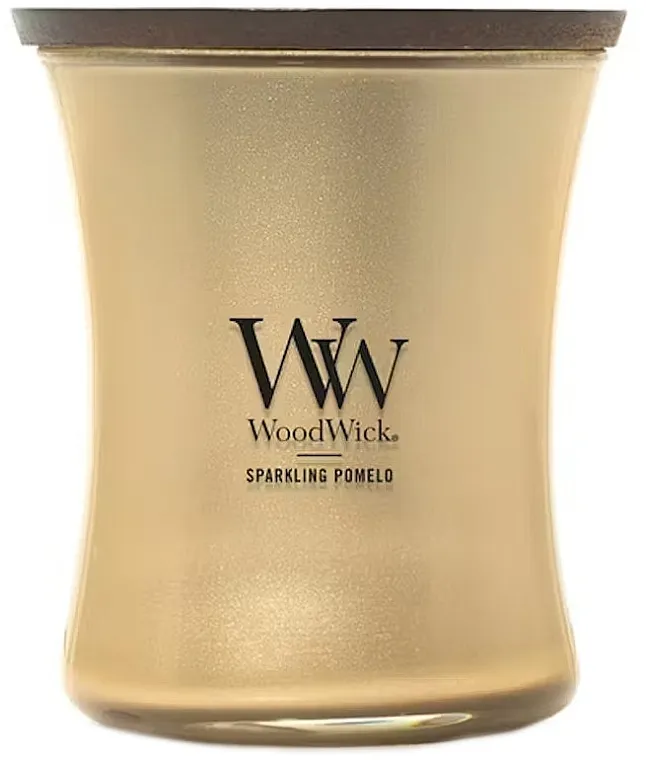 WoodWick Precious Metals Collection Sparkling Pomelo Aromatična sveća „Penušavi Pomelo“