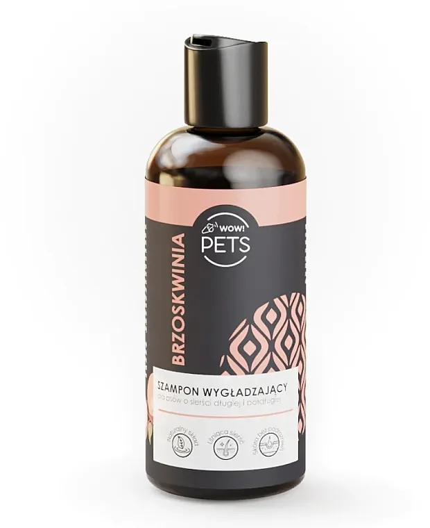 WOW!PETS Šampon za zaglađivanje pasa Breskva