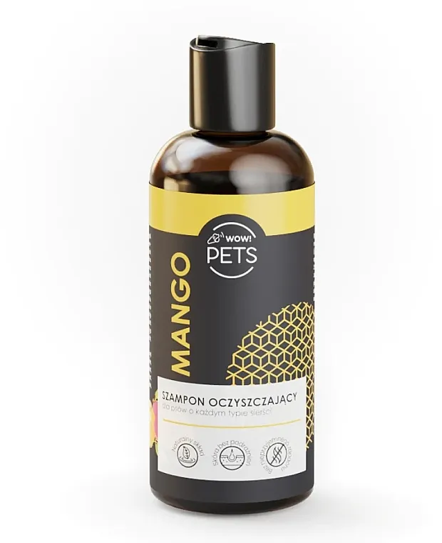 WOW!PETS Dubinski šampon za čišćenje pasa Mango