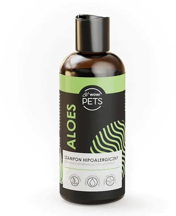WOW!PETS Hipoalergenski šampon za pse Aloja