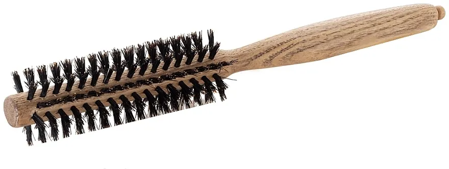 Xanitlia Pro ASh drvena četka Drvena četka za oblikovanje kose, okrugla, 13 mm