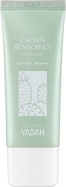Yadah Cactus Sunscreen Moisturizer SPF50+ PA++++ Hidratantna krema za sunčanje
