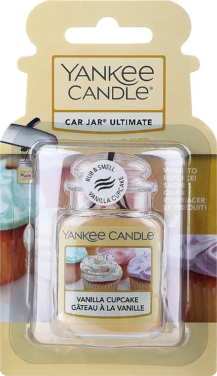 Yankee Candle Car Jar Vanilla Cupcake Osvježivač za auto