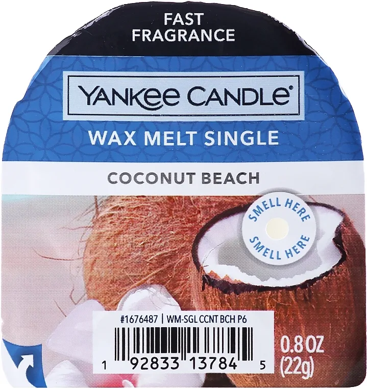 Yankee Candle Classic Wax Coconut Beach Aromatični vosak